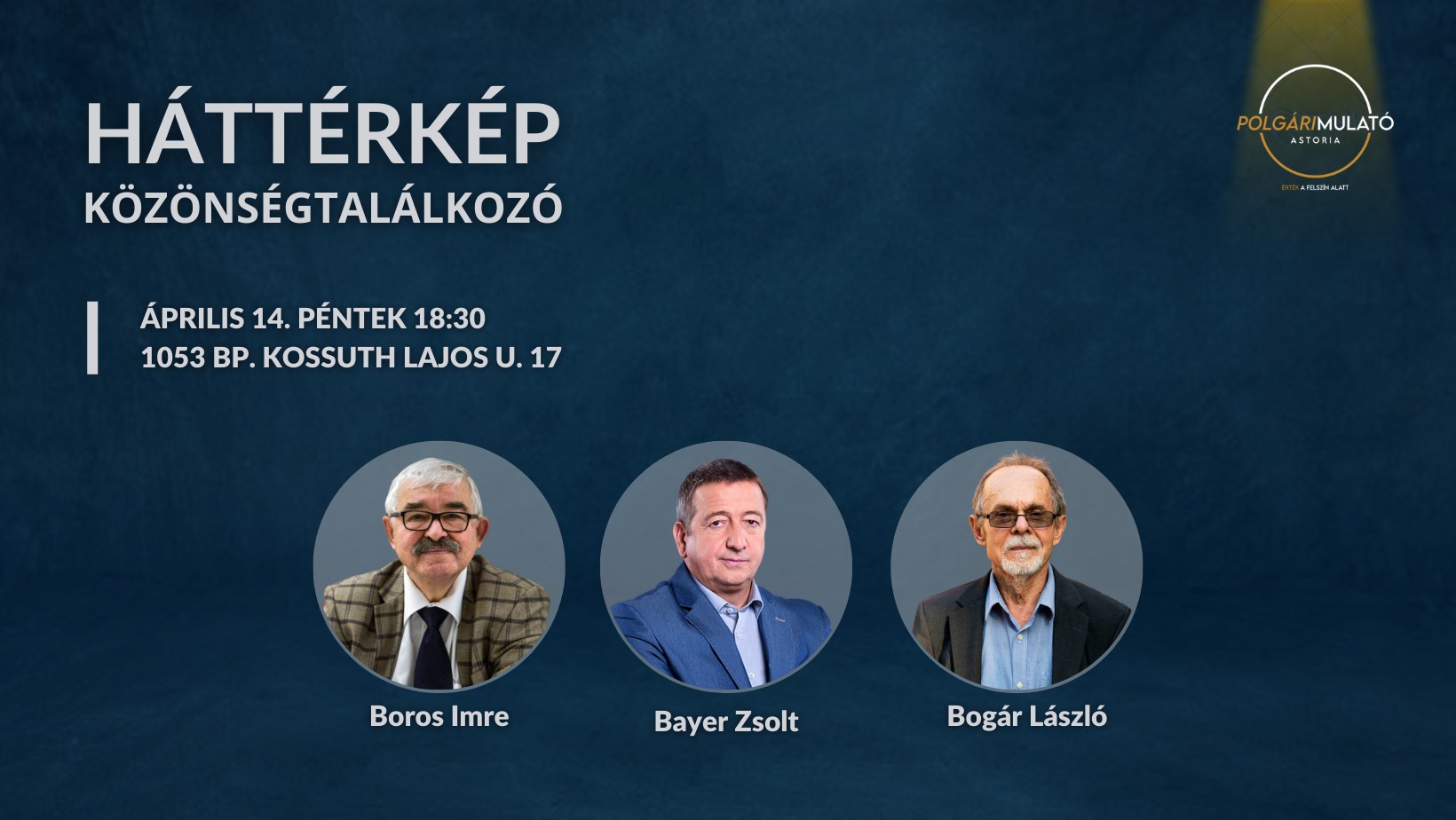 Háttérkép közönségtalálkozó