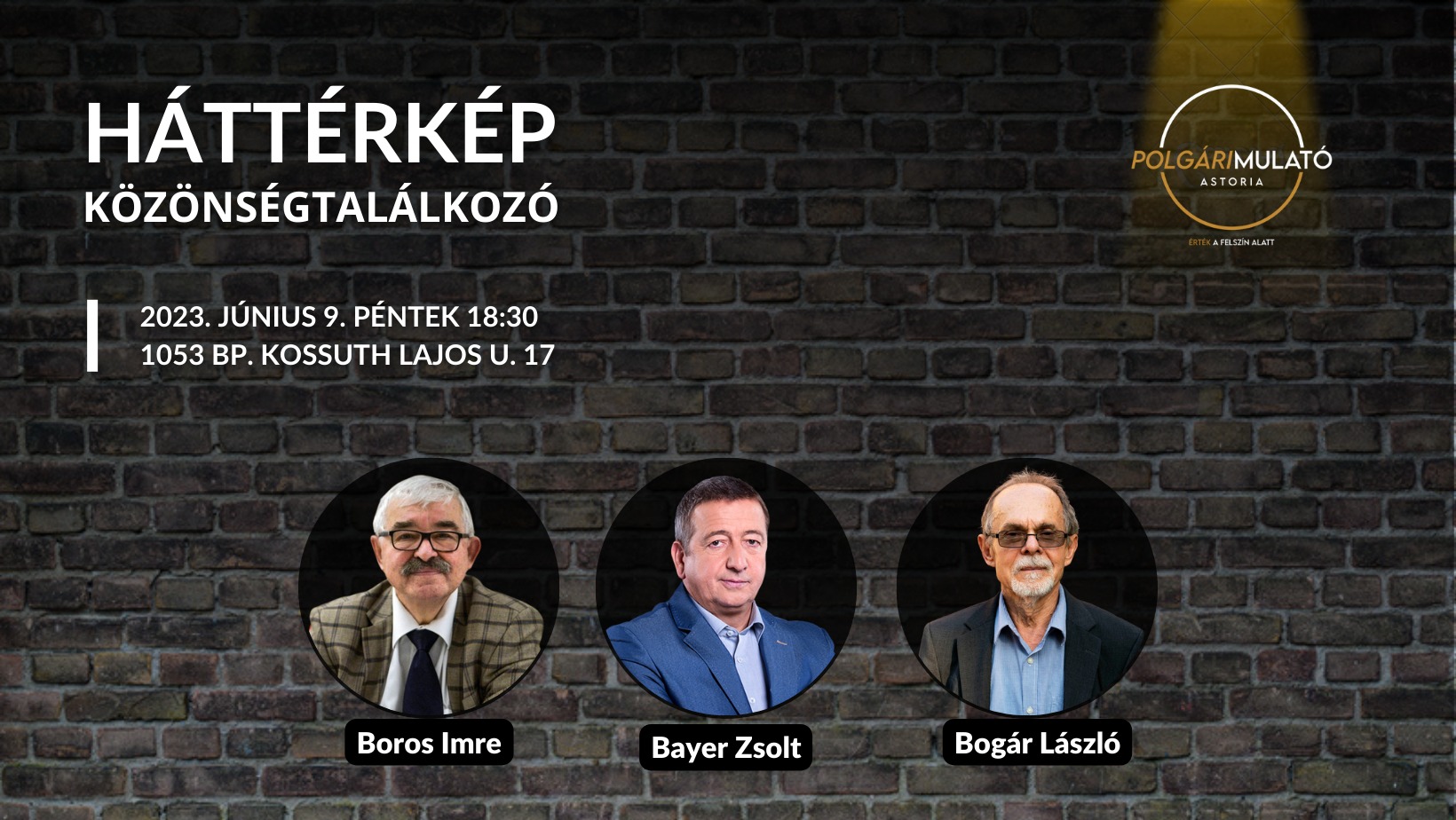 Háttérkép közönségtalálkozó