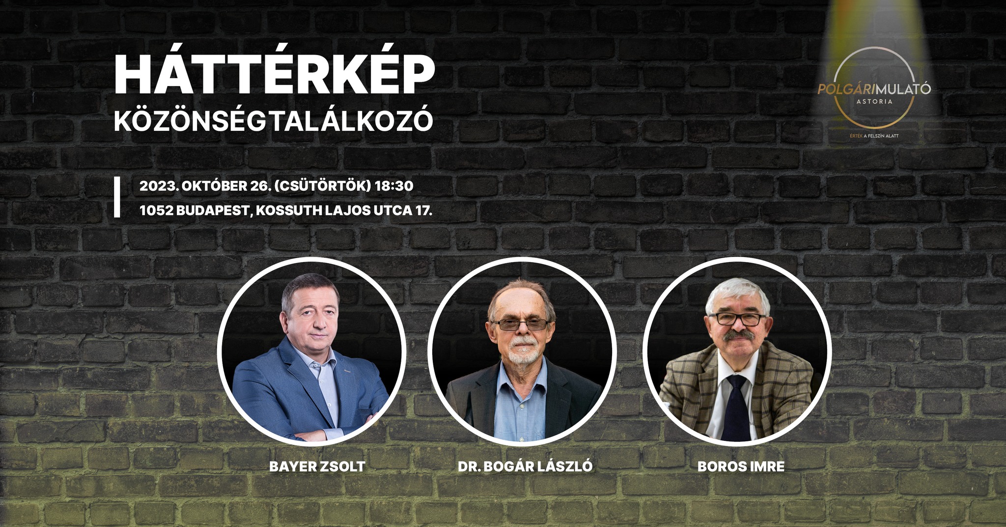 Háttérkép közönségtalálkozó