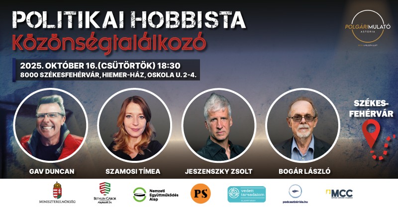 Politikai Hobbista közönségtalálkozó